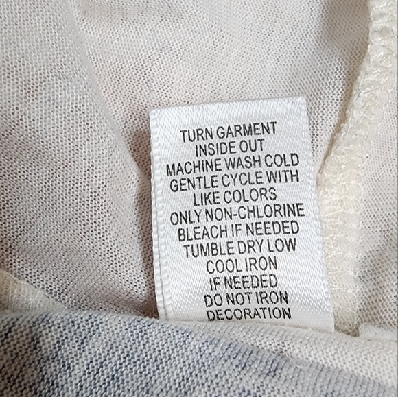 CJ Banks Lace Top Layered Paisley Print Pale Pink and Gray Plus Size 1X - Picture 5 of 11